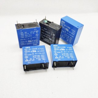 รีเลย์ 4ขาแหลมลงปริ้น ทนกระแส 10A 250VAC มี 5VDC 12VDC 24VDC สินค้าพร้อมส่งในไทย