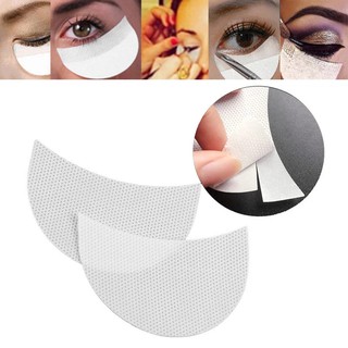 50 คู่อายแชโดว์ Shields ภายใต้ Eye Patches Disposable Extention Grafting Transfer ภายใต้กระดาษขนตาสติกเกอร์เทปแยก อุปกรณ์แต่งหน้า