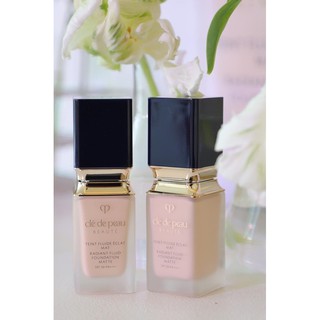 #มือ2 #สภาพ95% Cle De Peau Beaute Radiant Fluid Foundation Matte Broad Spectrum SPF20