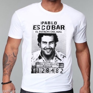 Gildan เสื้อยืดผ้าฝ้าย 100% พิมพ์ลาย Gorgeous NARCOS gangster Pablo escobar Shout scareface Luciano Capon แฟชั่น สําหรับ