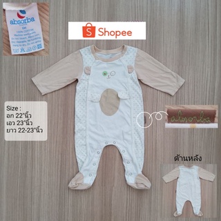 ชุดเด็กคลุมเท้า Absorba size 6M (6เดือน)