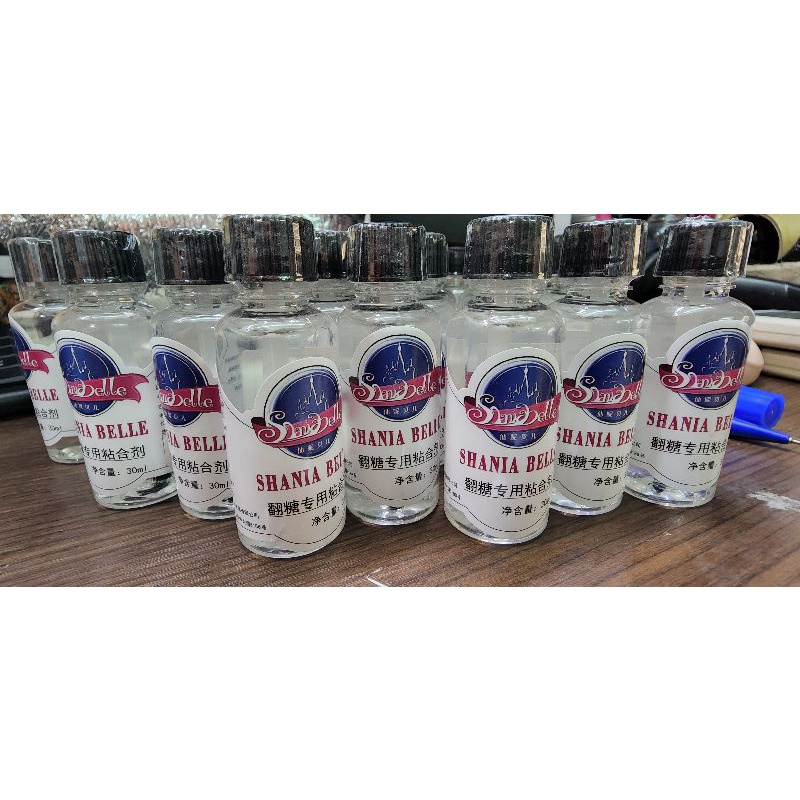 กาวติดงาน ฟองดอง กัมเพส 30ml. shania belle กาวสำหรับ งานปั้นน้ำตาล ใช้งานง่าย มีแปรงทาในตัว