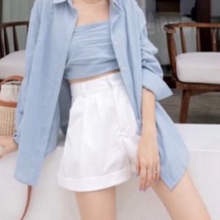 ราคาclossy mini short กก ขาสั้น basicselected กก ขาสั้นคู่ poppin