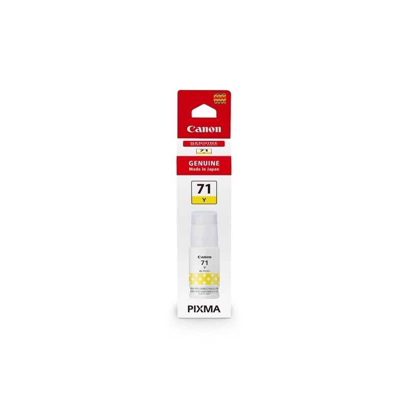 หมึกเติม Ink Bottle Canon GI-71 Yellow