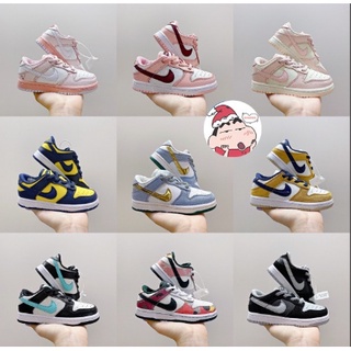 Nike Dunk SB รองเท้าวิ่งเด็กรองเท้ากีฬารองเท้าลำลองรองเท้าเด็กชายและเด็กหญิงรองเท้าสเก็ตบอร์ด