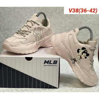 🔥ราคาโรงงาน🔥 💫✨ New MLB BOSTON  รองเท้ากีฬารองเท้าอเนกประสงค์  สูง 6CM