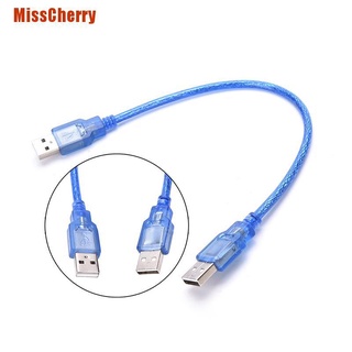 (Misscherry) อะแดปเตอร์ข้อมูล Usb 2.0 Type A Male To Usb Male 2016 30 ซม.