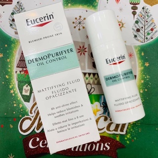 Eucerin Dermo Pure Oil Control Mattifying Fluid 50 ml.ของแท้100%