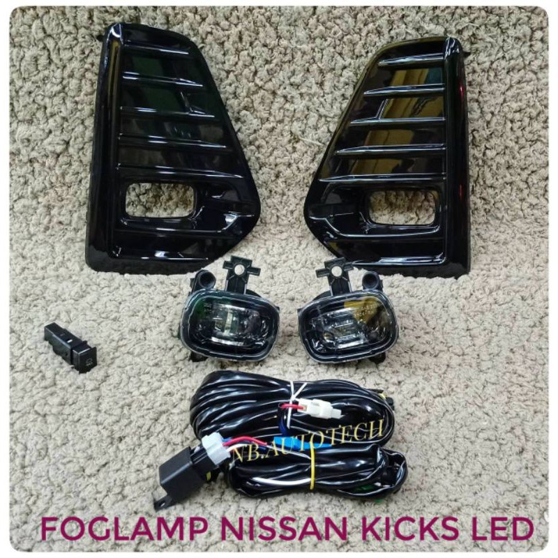 ไฟตัดหมอก kicks led นิสสัน ไฟสปอร์ตไลท์ nissan kicks foglamp sportlight nissan kicks KICKS LED ปี202
