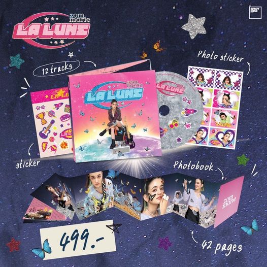 พร้อมส่ง❗ ZOM MARIE : LA LUNE (CD)(เพลงไทย)