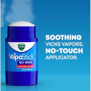 🇺🇸 Vicks VapoStick, Solid Balm, Soothing Vicks Vapors, 1.25 Oz