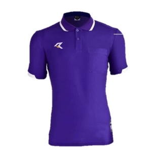 RAC10 เสื้อโปโล ชาย มีกระเป๋า Casual&amp;Training ECO POLO เนื้อดีแท้ 100% สีม่วง