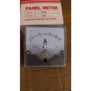 Am-80dc50aหม้อแปลงไฟฟ้า dc ammeter milliammeter microammeter 50adcAnalog Panel amp direct  Te 50adcพร้อมส่ง​ลงขาย250บาท