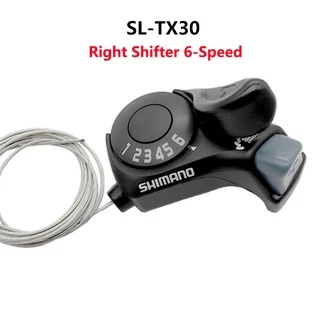 Shimano Tourney SL TX30 คันเกียร์จักรยาน 6s 7s 18s 21s ความเร็ว SL-TX30 Shifters รวมสายเกียร์ด้านใน