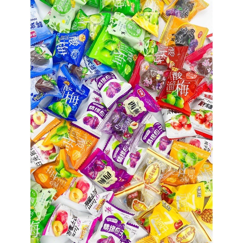 🌈บ๊วยคละรสชาตินำเข้าจากจีนอร่อยเว่อ 🍬