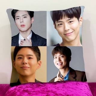 หมอนอิงสั่งทำ ใส่ได้4รูป หมอนอิงขนนุ่ม หมอนอิงโซฟา หมอนอิงในรถ หมอนอิง Cushions PARK BO GUM พัคโบกัม