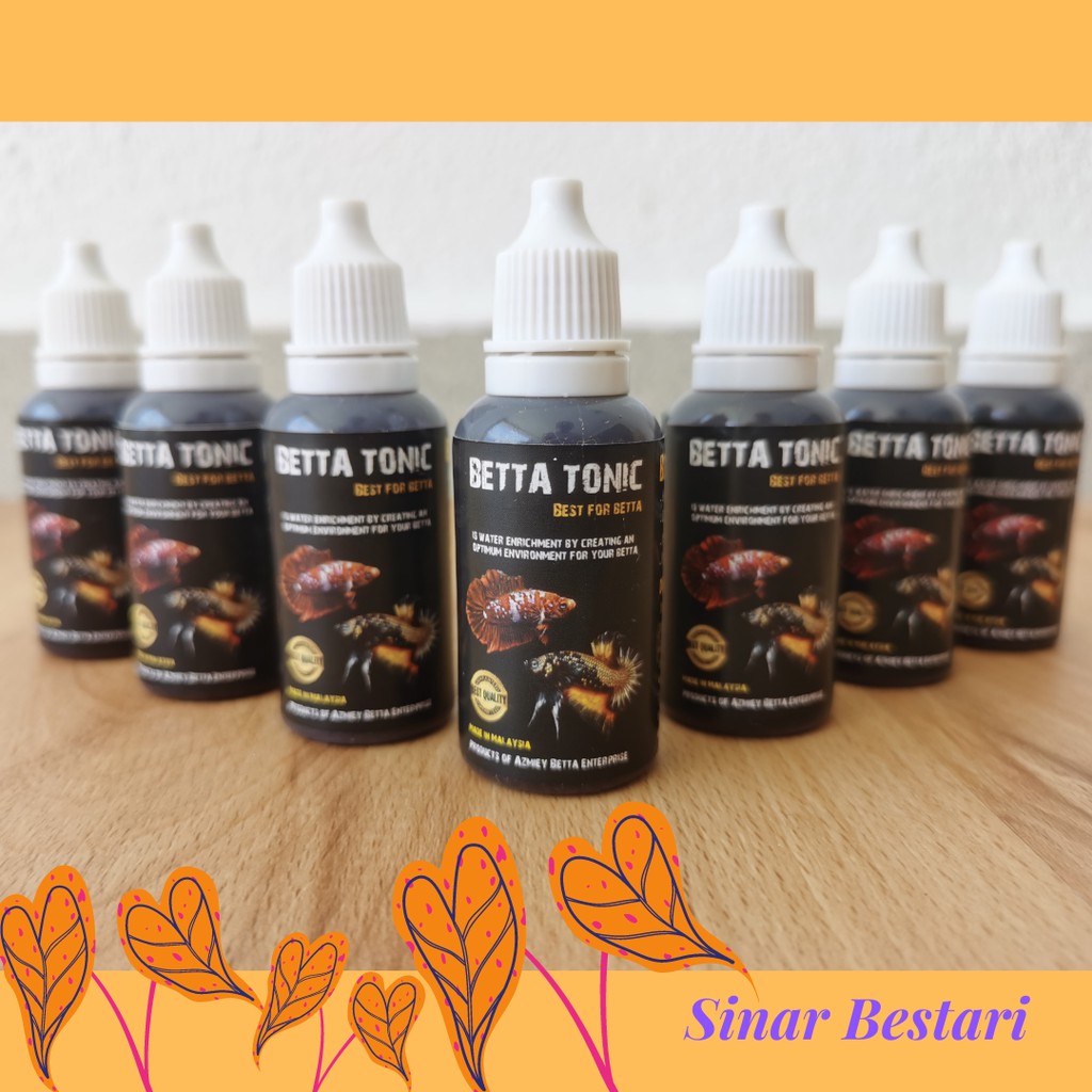 Betta Tonic Ikan Laga Ubat Aktif Active Betta Vita Grooming Breeding พันธุ์เจ้าบ่าว Vita Sil life