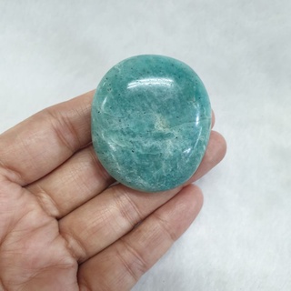 หินก้อนอมาโซไนต์ อมาโซไนท์ หินอมาโซไนต์(Amazonite)เนื้อหินมีประกายเหลือบทั้งสองด้าน