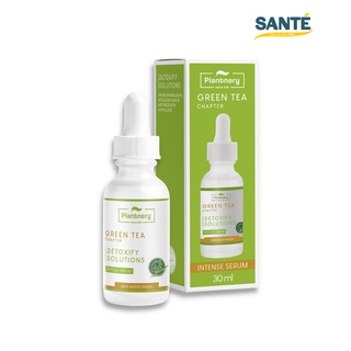 Plantnery Green Tea Detoxify Serum เซรั่มชาเขียว ดีท็อกซ์ผิว ชุ่มชื่น แข็งแรง 30 ml.