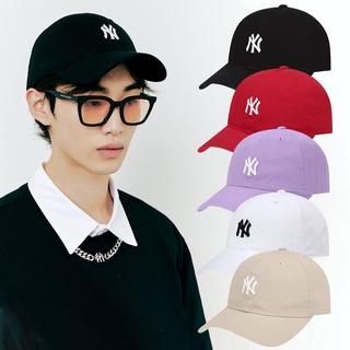 หมวก MLB Cap ของแท้ 100% ป้ายเกาหลี 🇰🇷 หมวก NY รุ่น Rookie Ball Cap [พร้อมส่ง]