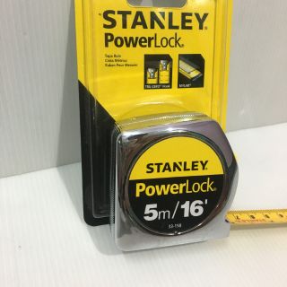 ✓ของแท้100% ตลับเมตร STANLEY 5เมตร PowerLock