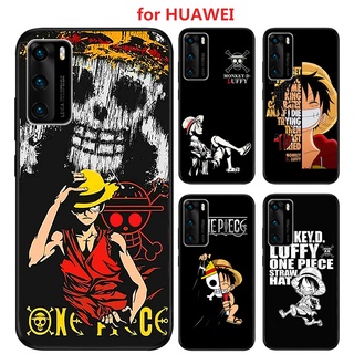 เคส Huawei nova Y90 11 11i 8I P40 P30 P10 4E pro plus โทรศัพท์ แบบนิ่ม ลาย One Piece