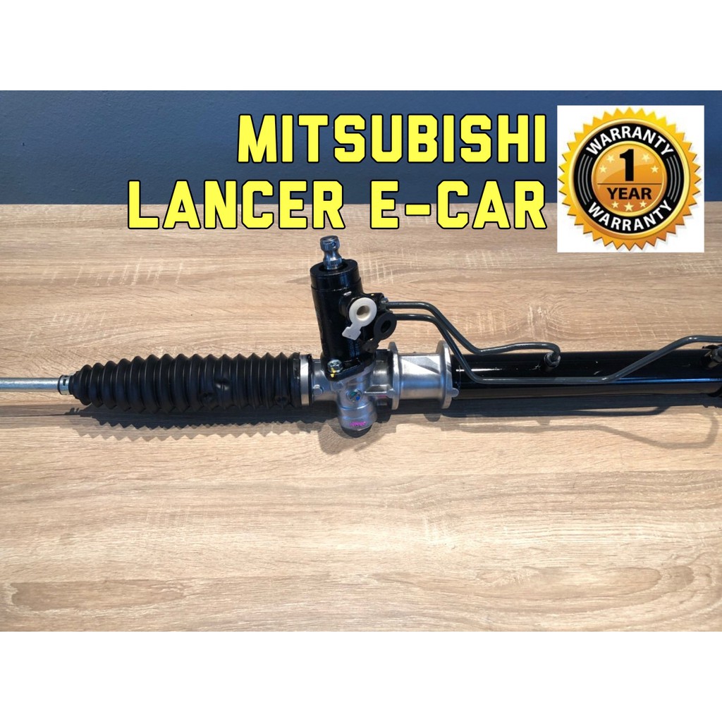 แร็คพวงมาลัยพาวเวอร์ Mitsubishi Lancer E-Car ของแท้รีบิ้วใหม่  ไม่มีลูกหมากปลาย รับประกัน 1 ปี (ไม่จำกัดระยะทาง)