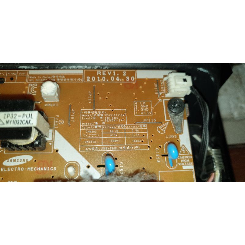 supply board BN4400369A (samsung LA32C350D1)