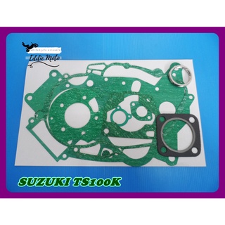 SUZUKI TS100K ENGINE GASKET COMPLETE SET  // ปะเก็นเครื่อง ปะเก็นนก สินค้าคุณภาพดี