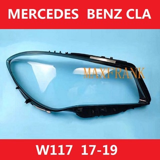 Benz headlamp CLA headlamp W117 headlamp CLA200 CLA260 CLA280 17 18 19 HEADLAMP COVER HEADLIGHT COVER LENS HEAD LAMP COVER ฝาครอบไฟหน้า / ฝาครอบไฟหน้าตรงรุ่น สำหรับ / ฝาครอบไฟหน้าสําหรับ / ฝาครอบเลนส์ไฟหน้า รถยนต์สําหรับ / เลนส์ไฟหน้า