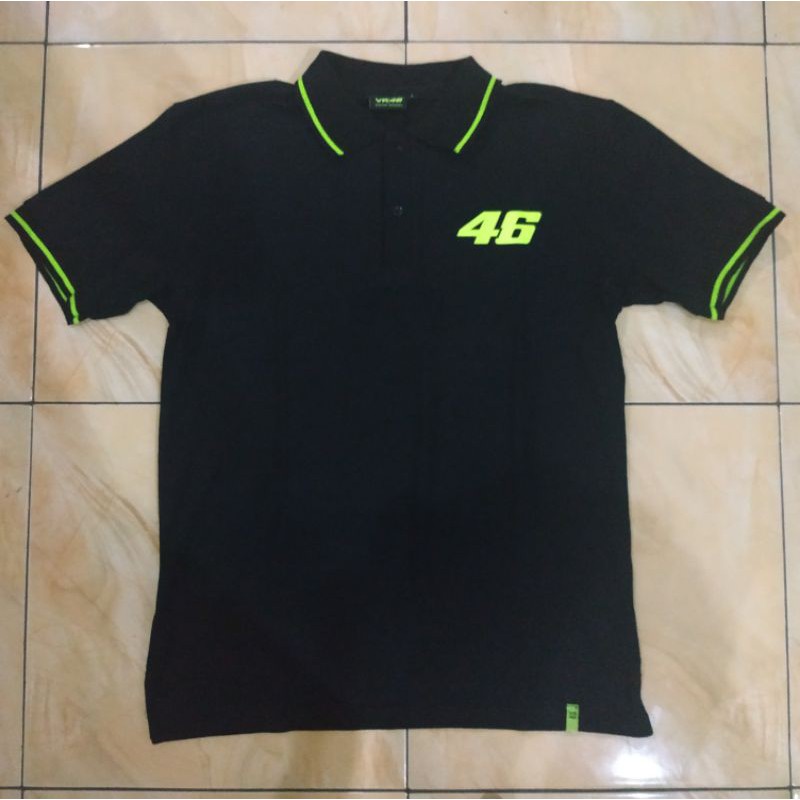 เสื้อโปโล 46 แกนเหลือง - วาเลนไทโน Rossi VR46