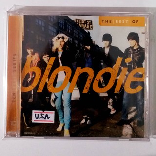 CD BLONDIE THE BEST OF BLONDIE****แผ่น U.S.A.ปกแผ่นสวยสภาพดีมาก