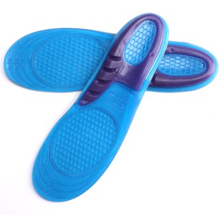 ✨พร้อมส่ง✨แผ่นเจลรองเท้าเพื่อสุขภาพ เจลถนอมเท้า แผ่นเจลนุ่ม Massaging Silicone Gel Insoles for Sore Feet Relief