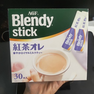 AGF Blendy Royal Milk Tea Instant Tea 30 Sticks /กล่องม่วง 30ซอง