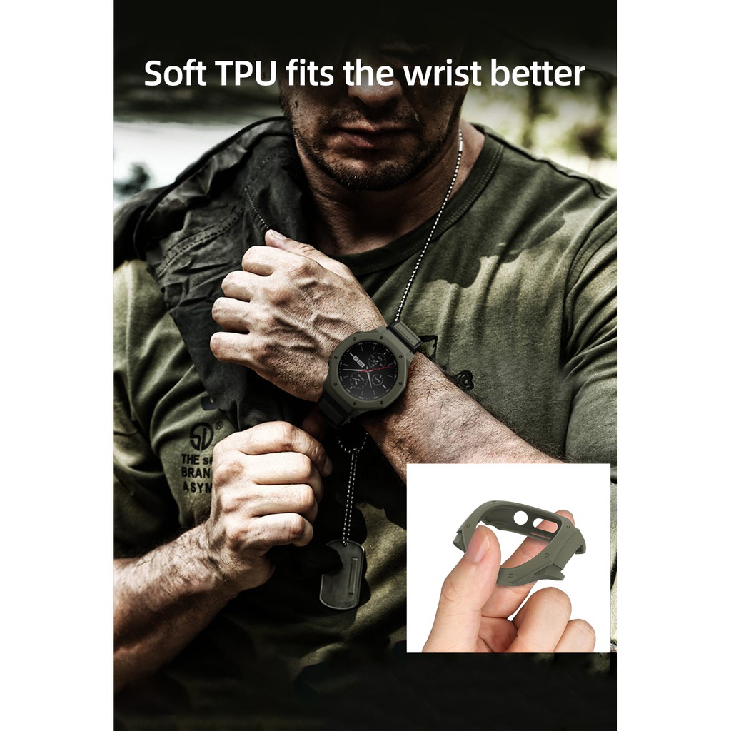 Sikai Tpu เคสป้องกันสําหรับ Huawei Watch Gt2 Pro #8