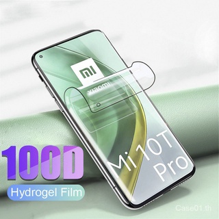 pwfV ฟิล์มไฮโดรเจล  กันรอยหน้าจอ สําหรับ Xiaomi Mi 10T 10 Pro Mi Note 10