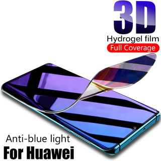 Huawei P20 P30 Lite Hydrogel Screen Protector For Mate 10 20 Pro P Samrt 2019 Anti-blue light Matte Hydrogel Film Soft Full Cover Screen Protector