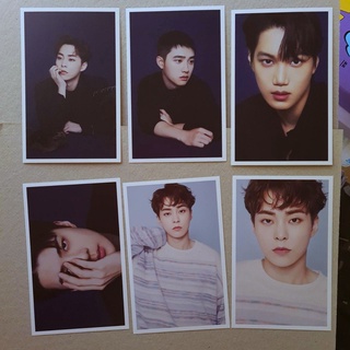 [แท้/พร้อมส่ง] โปสการ์ด EXO 2022 Seasons Greetings Postcard ดีโอ ซิ่วหมิน ไค เซฮุน D.O Xiumin Kai Sehun