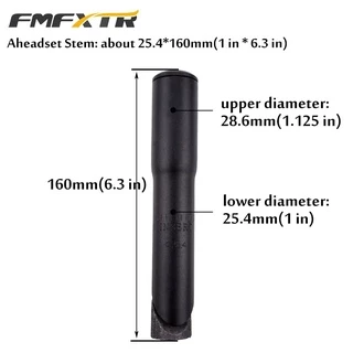 FMFXTR อะแดปเตอร์แปลงคอจักรยานอลูมิเนียม แปลงคอจุ่มเป็นแบบคอหนีบ ขนาด 22.2-25.4mm. (ราคาต่อชิ้น)
