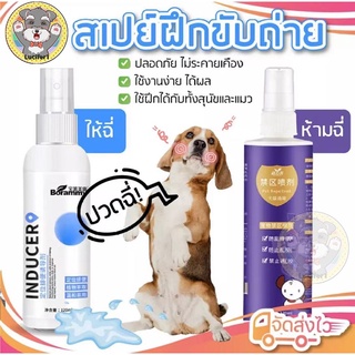 🐶😼 สเปรย์ฝึกการขับถ่าย ให้ฉี่ ห้ามฉี่ สำหรับสัตว์เลี้ยง ฉี่ตรงไหนได้ผลตรงนั้น ปลอดภัยไร้สารตกค้าง