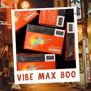 Vibe Max 800 (27exp) - ฟิล์มม้วน 35 มม., ISO 800, 27exp