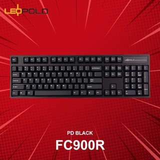 คีย์บอร์ด LEOPOLD FC900R PD Black (ภาษาอังกฤษ) ประกันศูนย์ 1 ปี