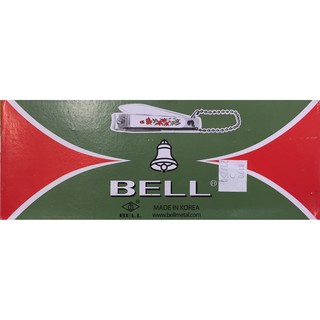 BELL เบลล์กรรไกรตัดเล็บกลาง 1กล่องมี12ชิ้น(ขายยกกล่อง)