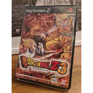 แผ่นเกมส์ ps2 เกม Dragon Ball Z 3 แผ่นแท้