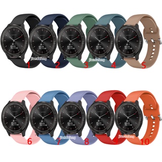 สายนาฬิกาข้อมือซิลิโคน สําหรับ Garmin Vivomove 3 sport