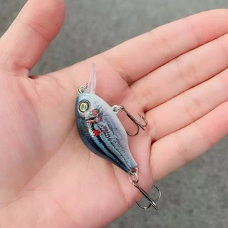 Syfishing เหยื่อตกปลา สีสันสดใส 5.2 ซม. เหยื่อตกปลา แบบลอยน้ํา 8.5 กรัม