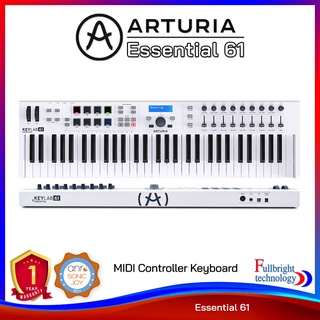 Arturia KeyLab Essential 61 MIDI Controller แบบ Workstation สำหรับทำเพลงเต็มรูปแบบ มี 61 คีย์ รับประกันศูนย์ไทย 1 ปี