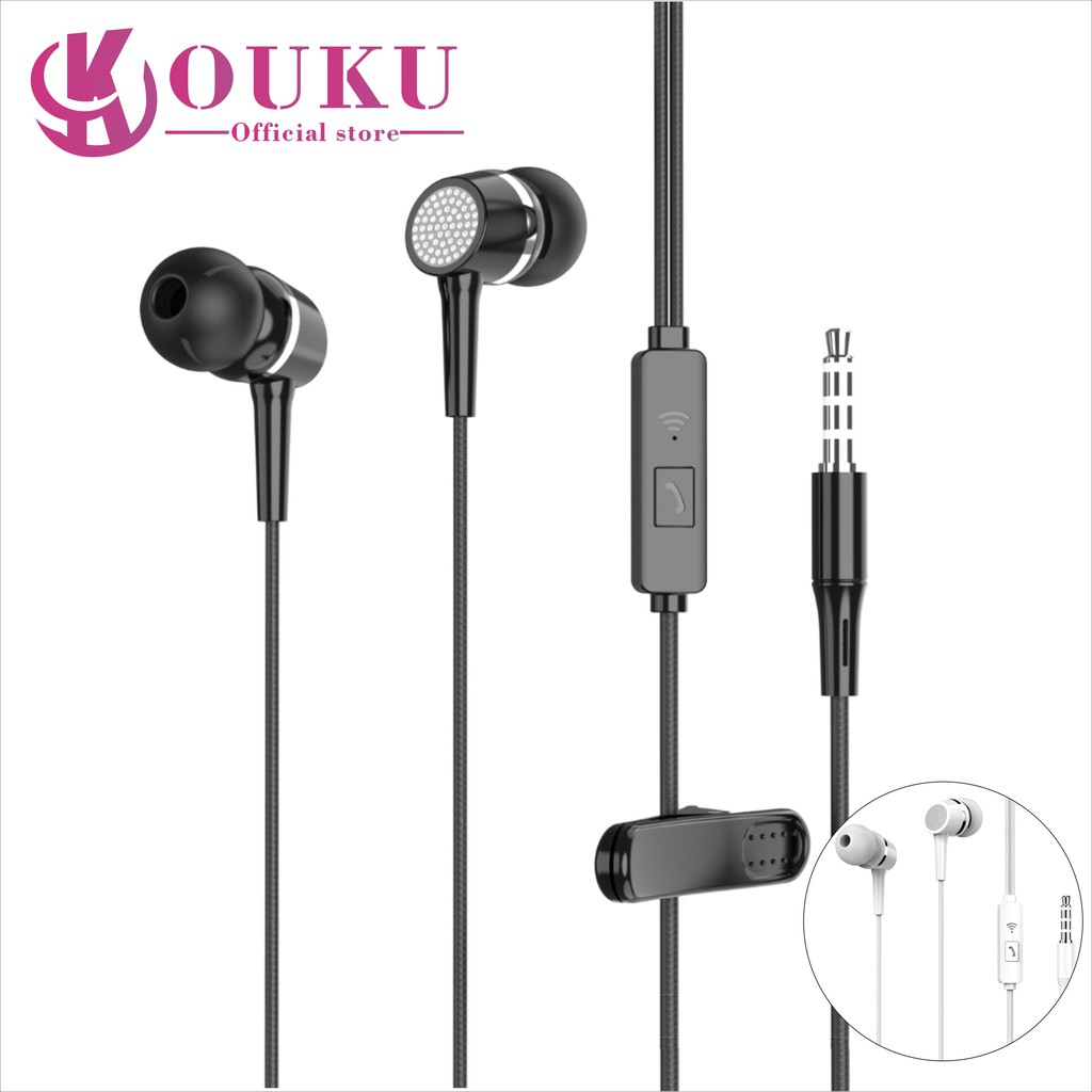 หูฟังรุ่นใหม่ล่าสุด OUKU M09 รองรับมือถือทุกรุ่น ทั้งระบบ แอนดรอยด์เเละIOSและกระเป๋าหูฟังกันน้ำ