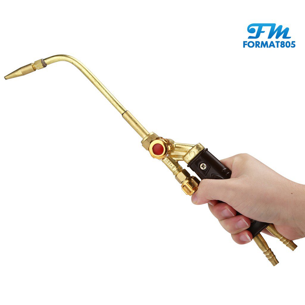 Format805 H016 0.9mm Plastic Handle Injection Oxygen Acetylene Soldering Welding Torch kIzY