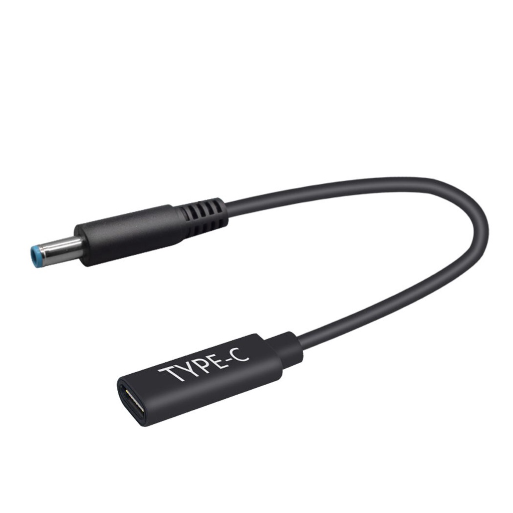 0.15M/0.49FT Type-C แจ็คหญิงถึง 4.5*3.0 มม.โน้ตบุ๊ค PD Fast สายชาร์จ,USB-C ถึง 4.5*0.6 มม.พร้อมสายเค
